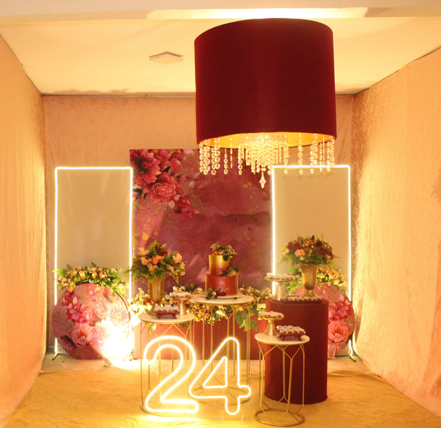 DECORAÇÃO LUXO ADULTO - SERVIÇO