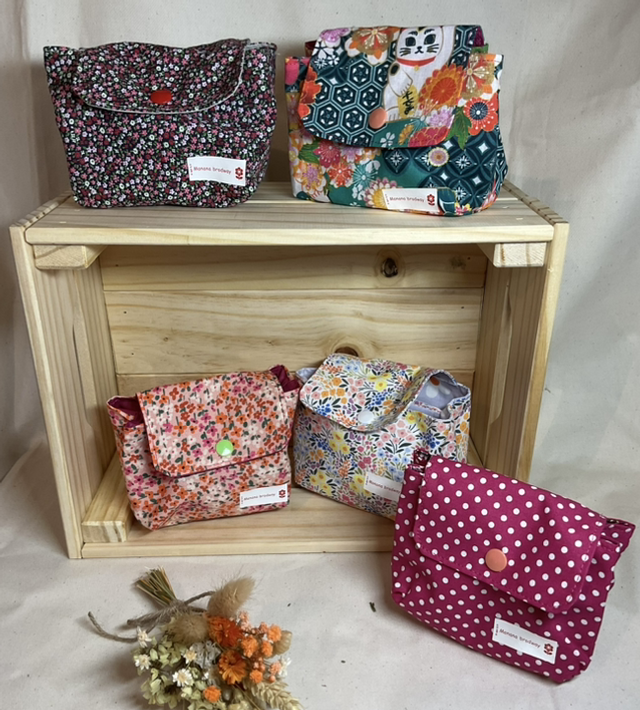 Pochette de rangement double 