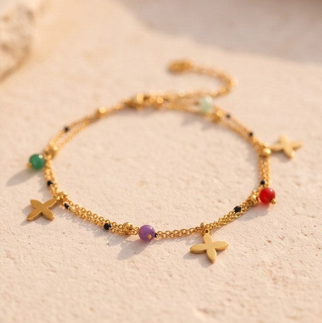 ✨ Chaîne de Cheville Maya ✨