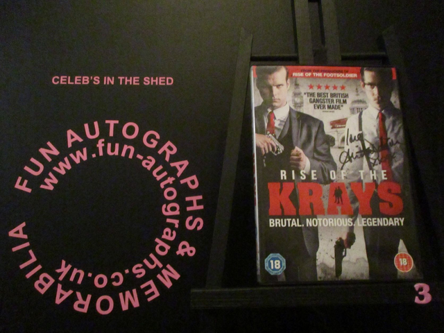 Anita Dobson - 'Rise Of The Krays' Authentic Autographed Dvd Cover (3)