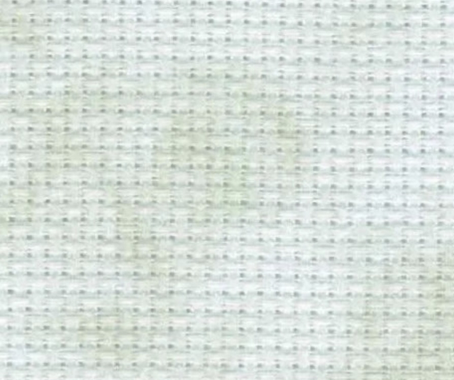 Zweigart Aida Vintage Green 14 Count 