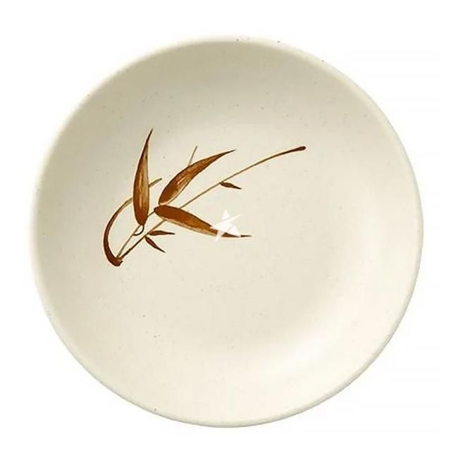 Bamboo Pattern Deep Plate  竹子圖案日式深盤 210x42mm