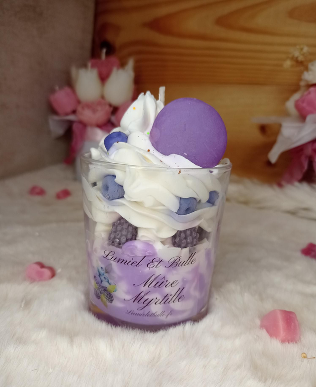 Bougie Gourmande Mure Myrtille XL