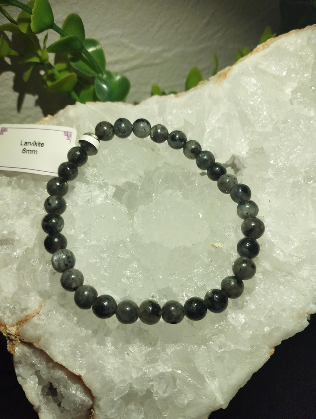 Bracelet Larvikite 6mm
