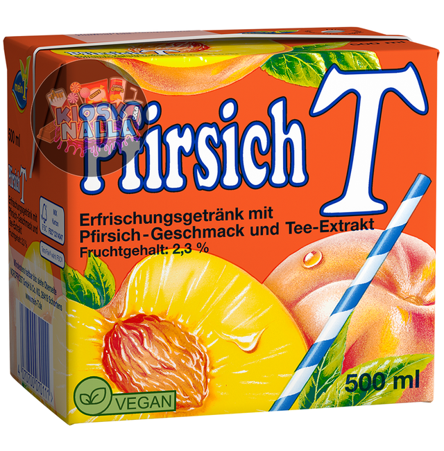 Pfirsich T Erfrischungsgetränk 0,5l