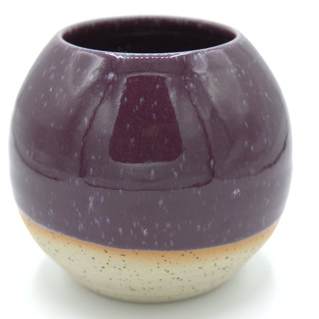 Vase Boule Prune