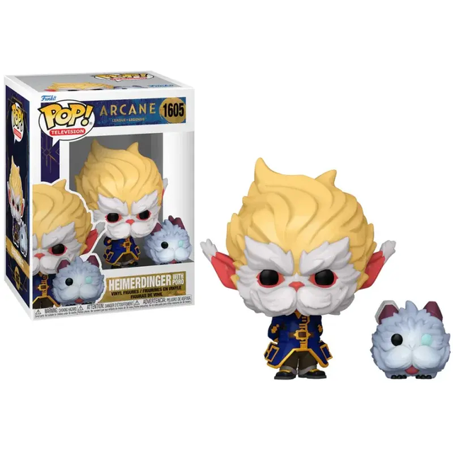 Arcane: Heimerdinger (with Poro) Pop! #1605