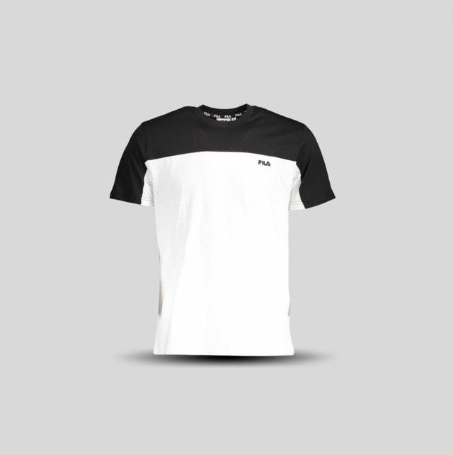 FILA T-SHIRT MANCHES COURTES HOMME BLANC
