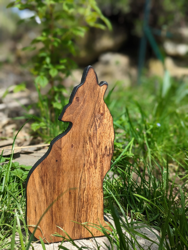 Planche à découper - Loup