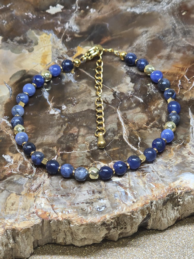 Bracelet Sodalite 0,4 cm