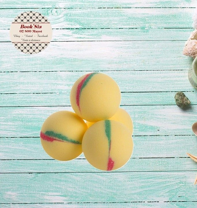 Bombe de bain 125 gr " Mangue "