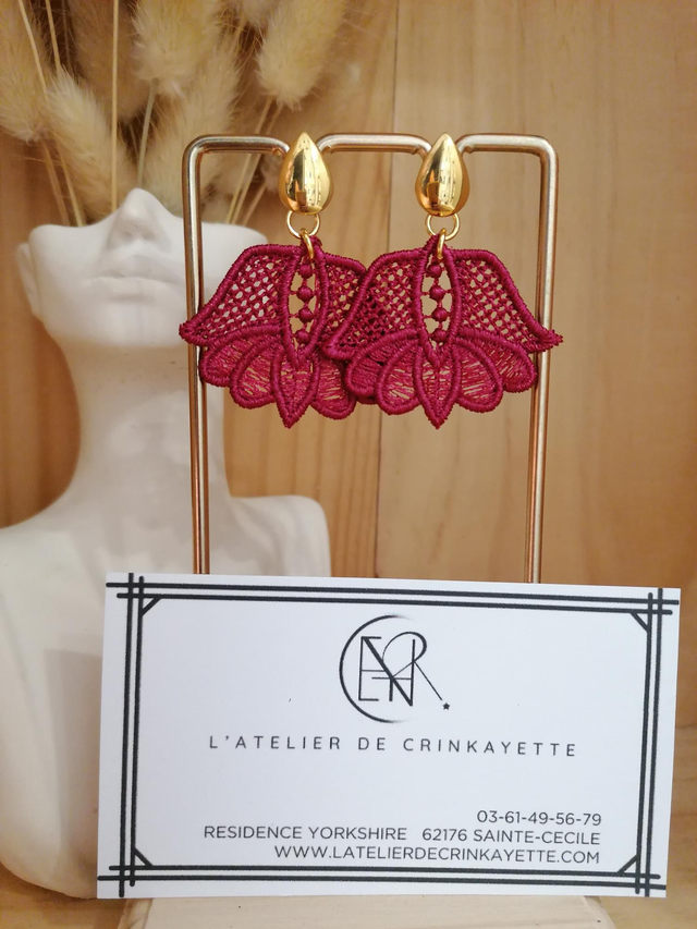 Boucles d'oreilles Réf 12