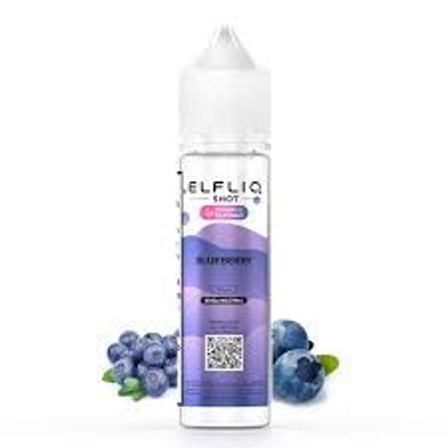 ELFIQ MIX and Vape 20/60 BLUEBERRY 20ML NIC 0MG EAN4895261103654