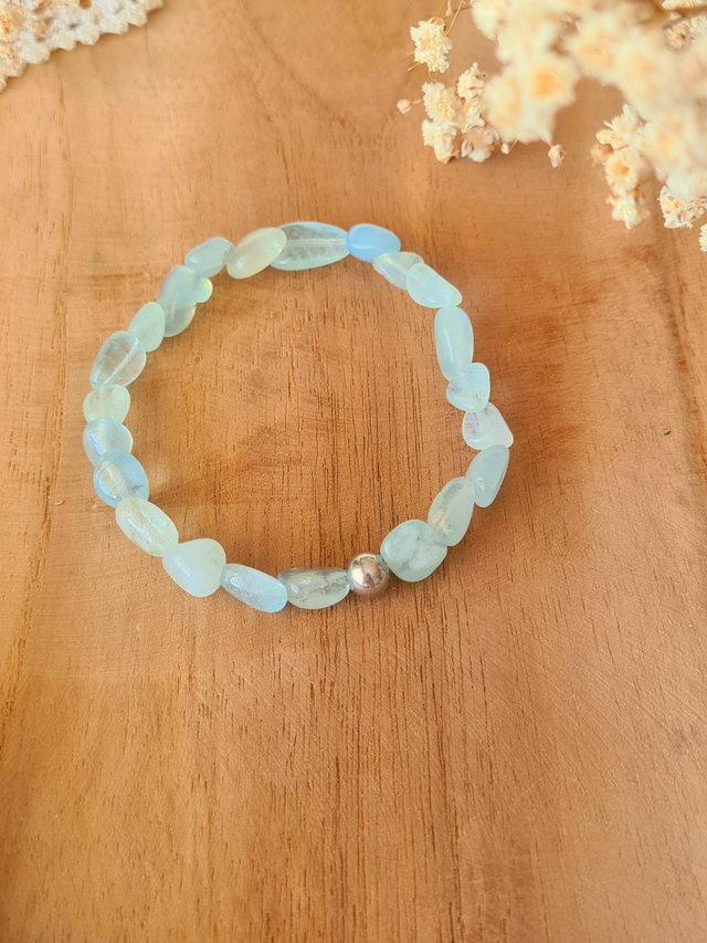 Bracelet Astéria Aigue-marine - Communication