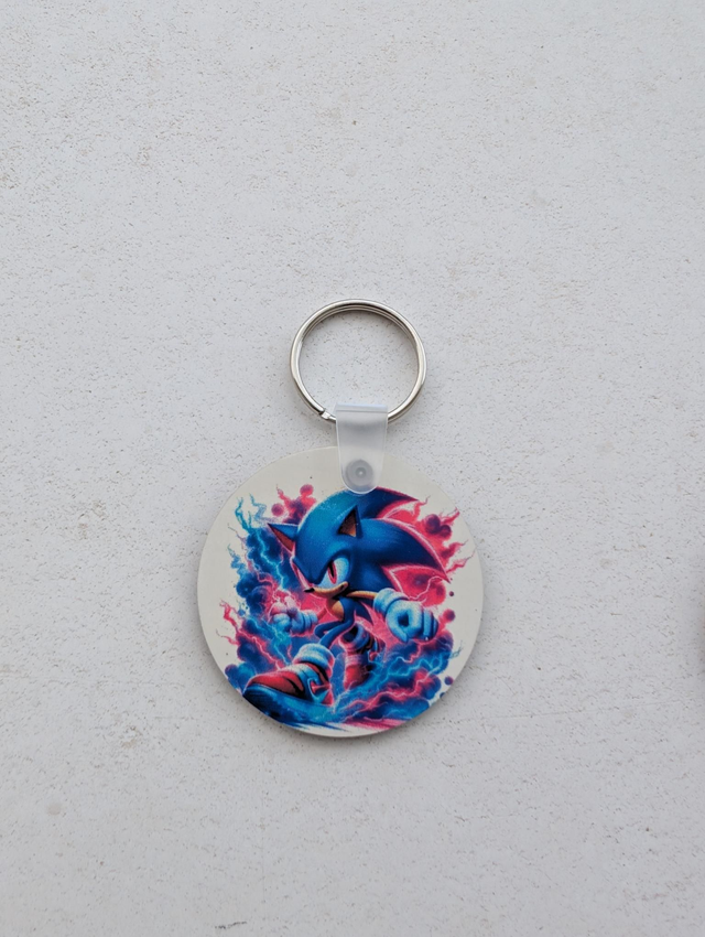 Portes clés sublimation Sonic 