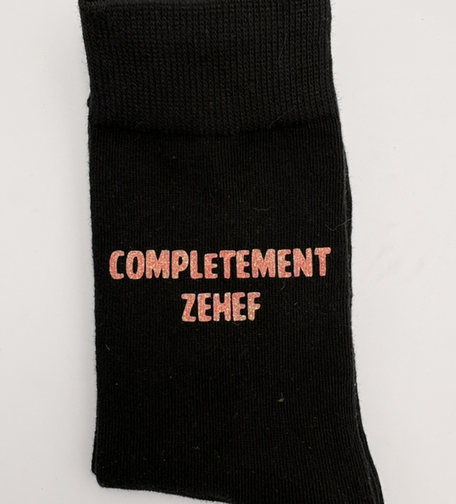 Chaussettes homme COMPLÈTEMENT ZEHEF phospho 43/46