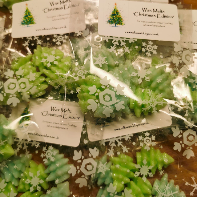 Wax Melts - 25g - Christmas trees -Christmas Tree fragrance