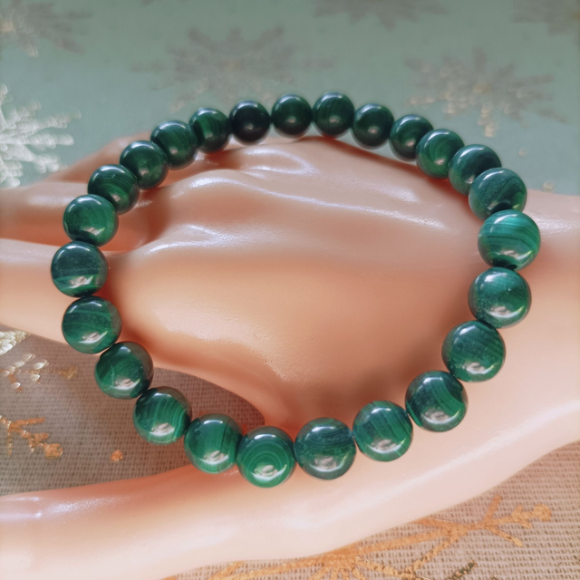 Bracelet Malachite 8 mm