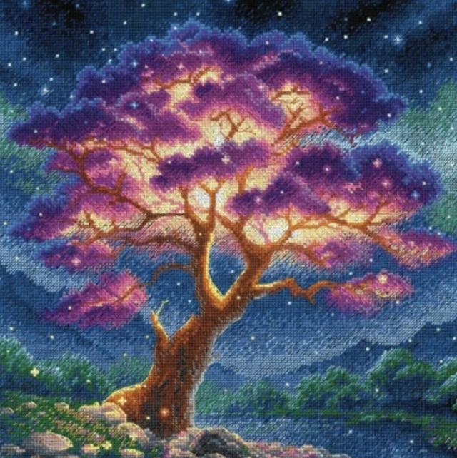 RIOLIS Mysterious Universe Counted Cross Stitch Kit 