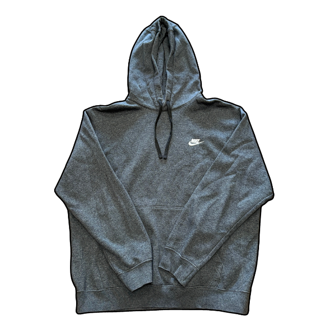 Nike Club Hoodie Grey - L