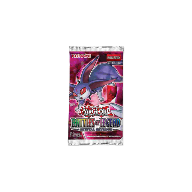 Booster Pack Battles of Legend Crystal Revenge English 1 Edition _ Yu-Gi-Oh