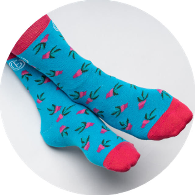 Socks Blue
