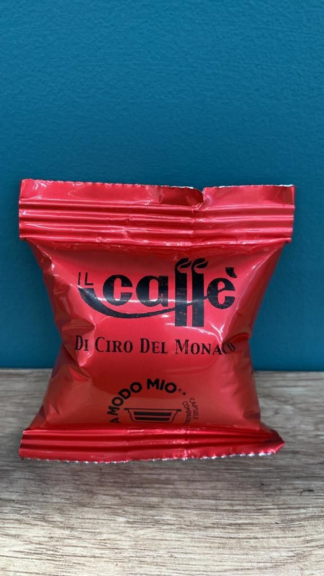 Capsula compatibile "LAVAZZA A MODO MIO" miscela pregiata di " Il Caffè di Ciro Del Monaco"