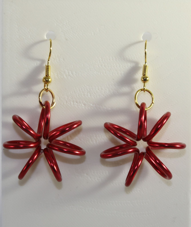 Boucles d'oreilles spirales