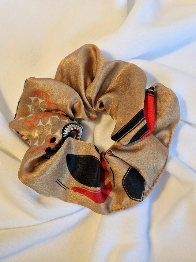 Chouchou satin de soie 