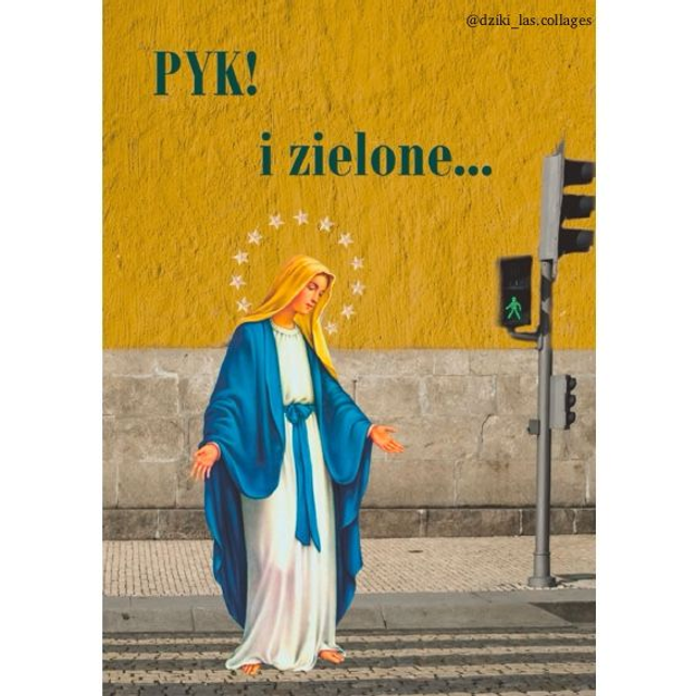 Pyk i zielone! pocztówka 10x15 cm 
