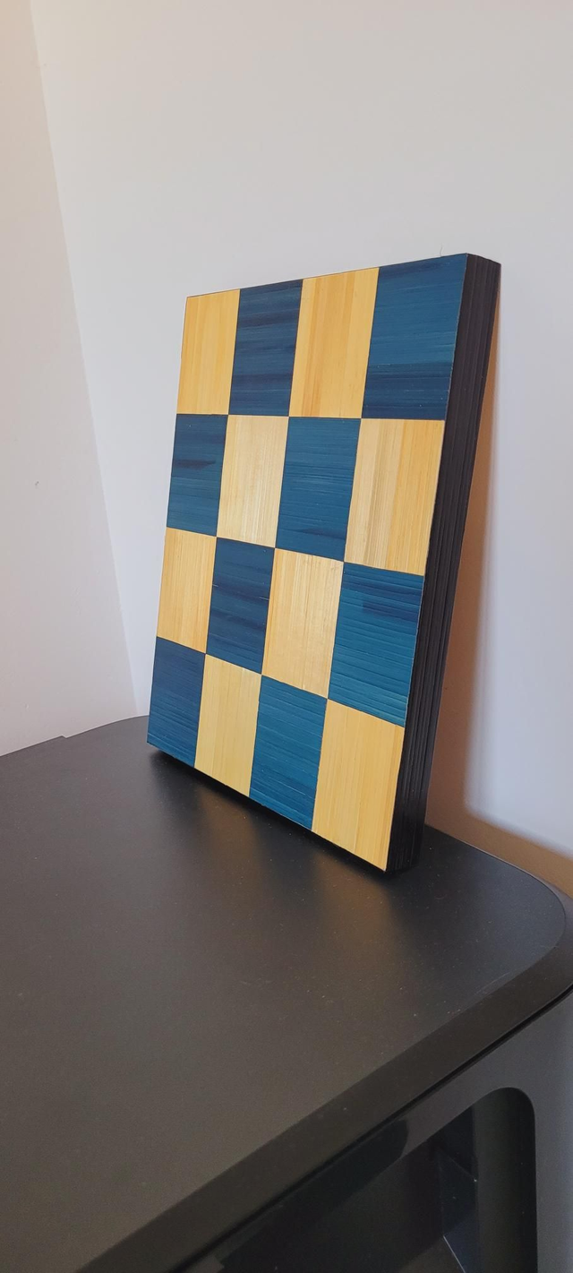 ♟️ Damier en marqueterie de paille