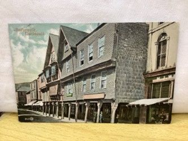 Dartmouth, Butterwalk, Devon, Posted 1906 Valentine's Series Postcard. Our Ref  No. R321 £2.50