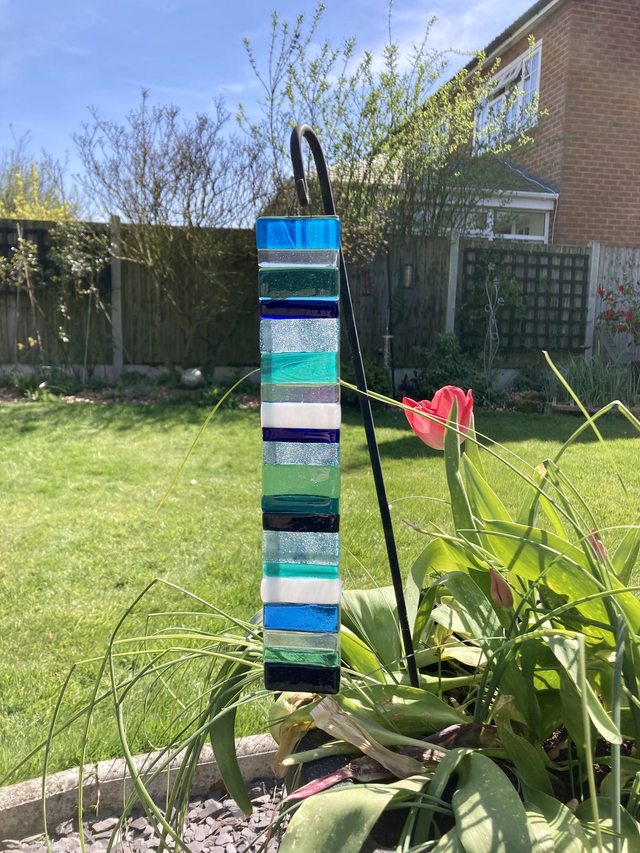 Blue horizons hanging wishstick