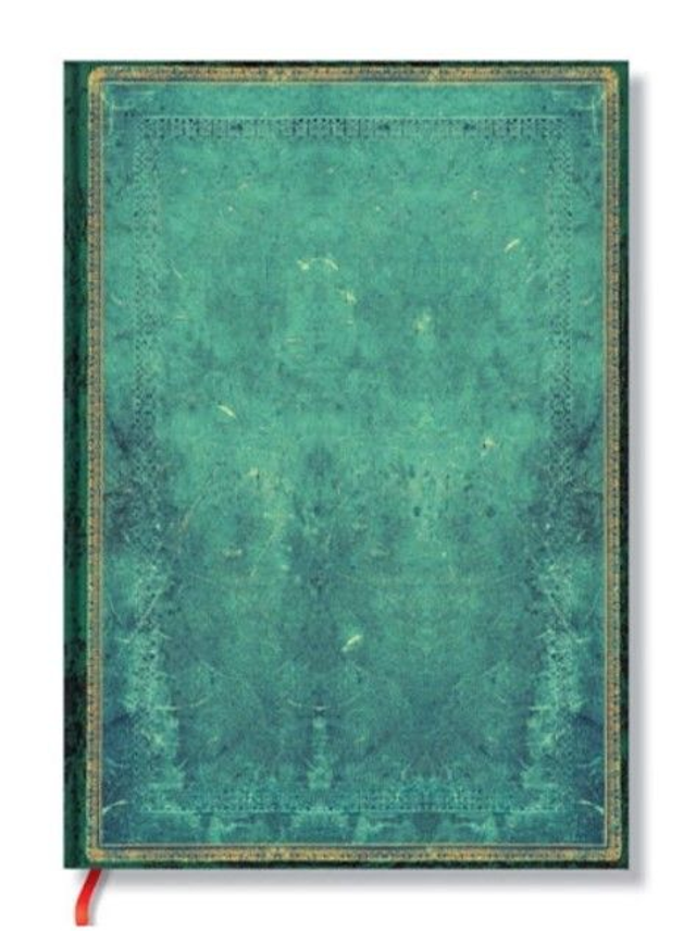 Paperplanks Notizbuch Pazifikblau midi unliniert