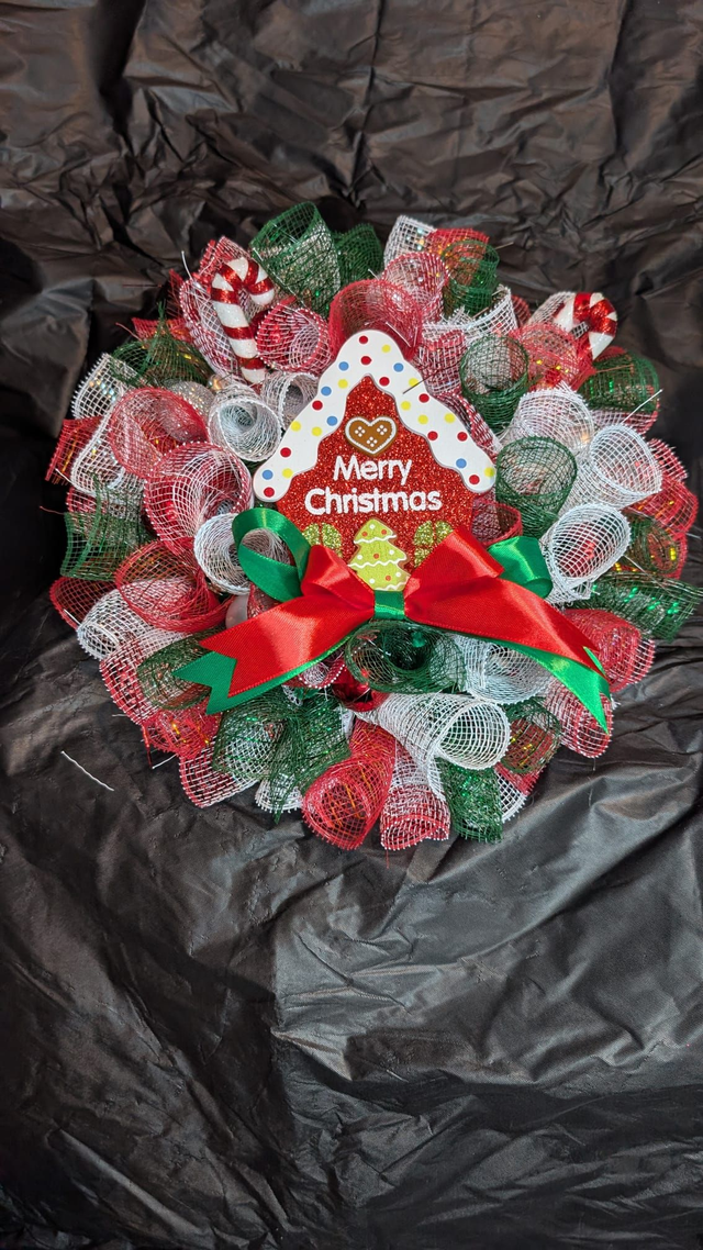 Merry Christmas Wreath
