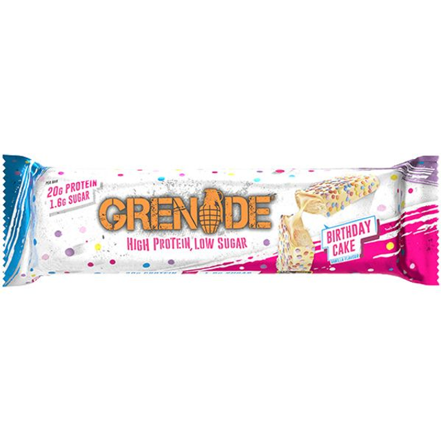 Grenade Birthday Cake (Vanilla Flavour) 60g