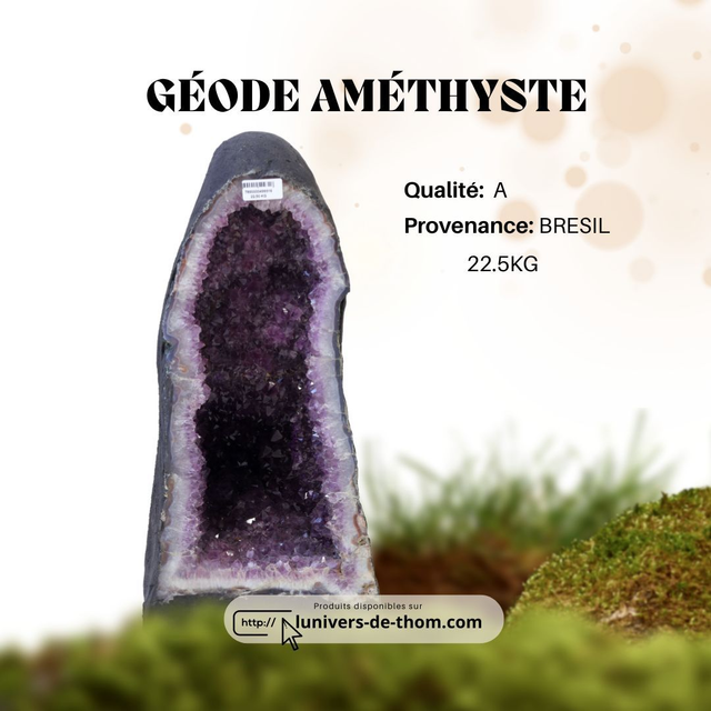 Géode Améthyste Brésil A - 22.5 KG