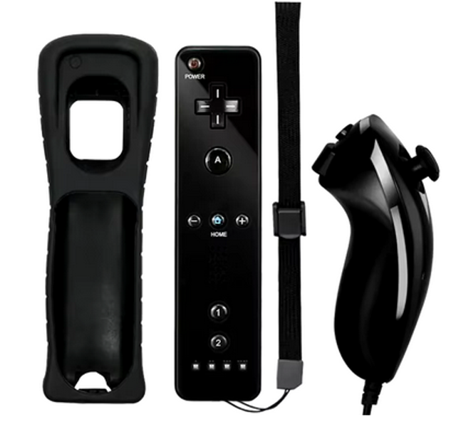 Control + Nunchuck + funda Nintendo Wii / Wii U