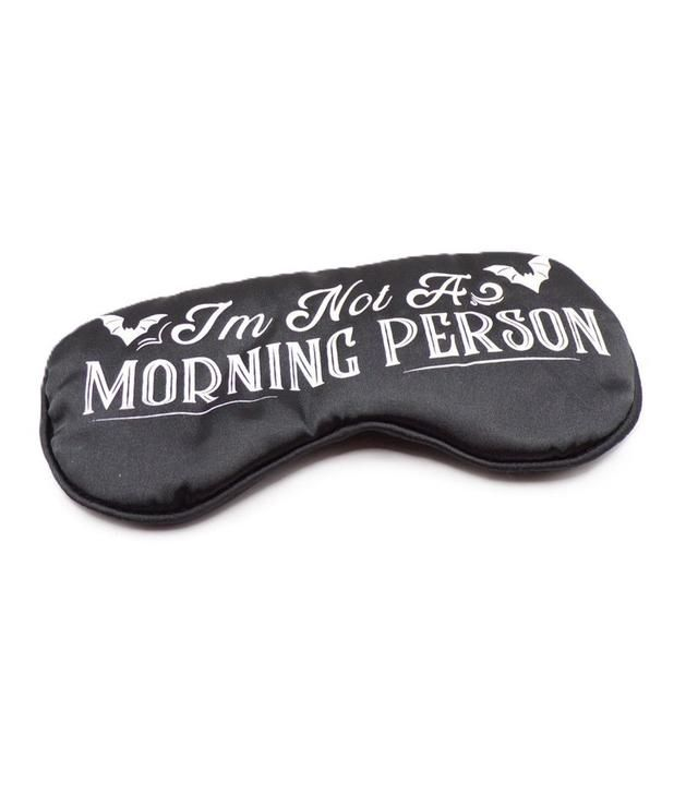 I'm Not A Morning Person Satin Sleep Mask