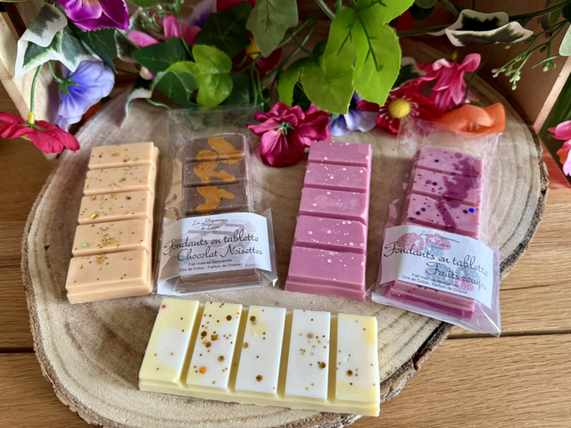 Fondant tablette - Parfum au choix 