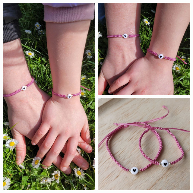 Bracelets maman/enfant - Duo bracelets maman/enfant