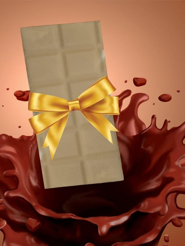 Vegan white chocolate bar 