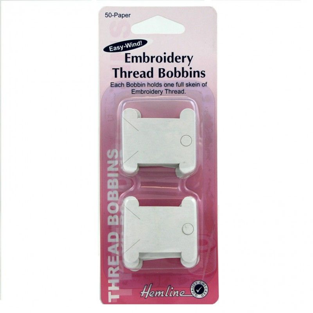 Borduurwikkel kaartjes Karton Hemline (M3006)