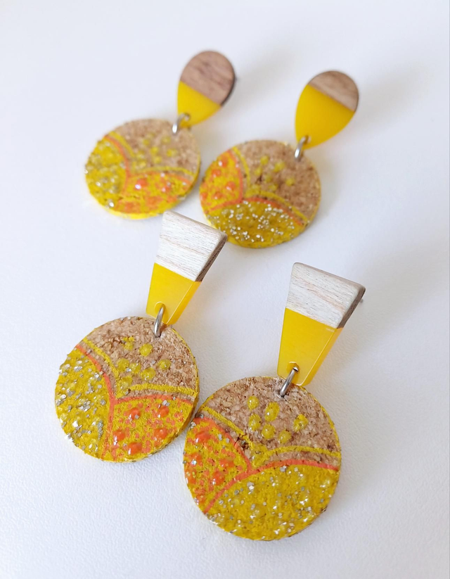 &quot; Les Gatsby &quot;- Boucles d&#039;oreilles liège