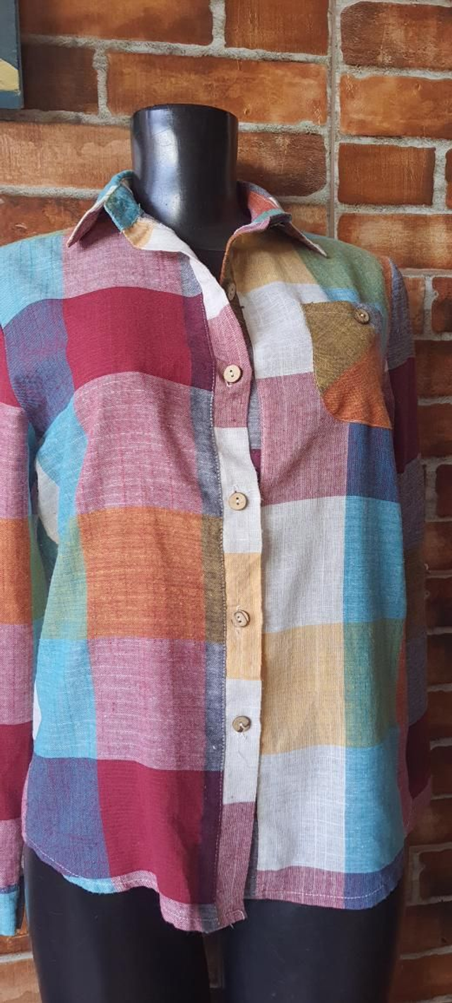 Blusa Quadriculada, T/2xL