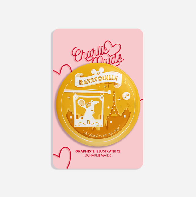 Badge Attractions Légendaires | 12 Ratatouille