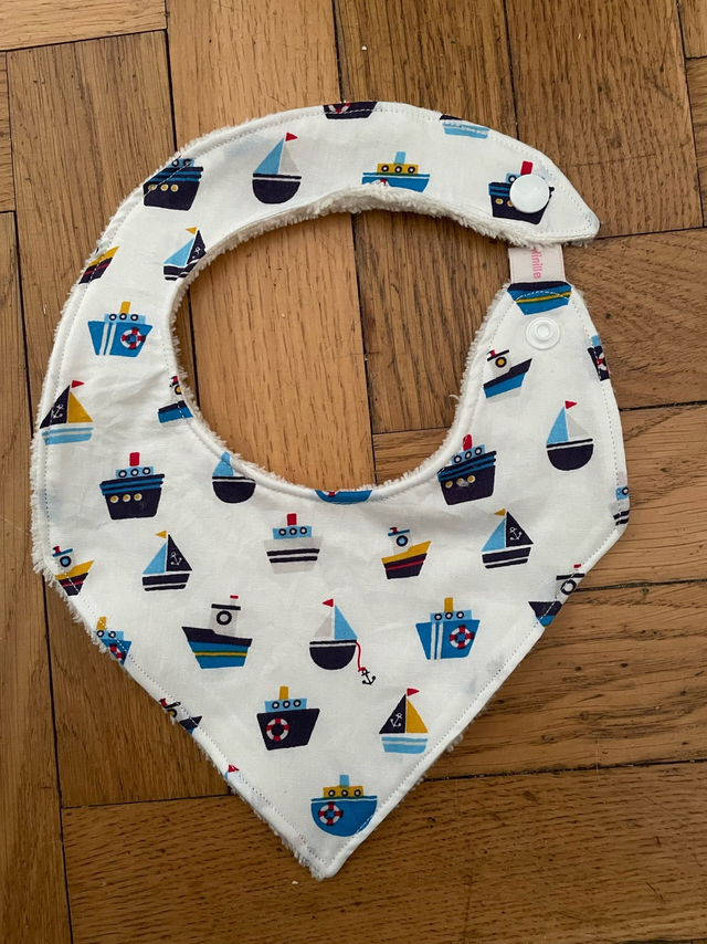 Bavoir garçon sur commande