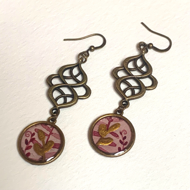 Boucles d'Oreilles Rondes & Entrelacs - Capsule de Janvier 2025