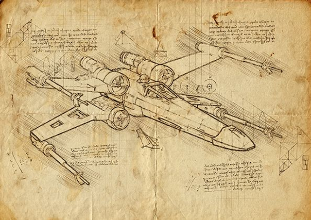 X-Wing daVinci edizione limitata 5/5