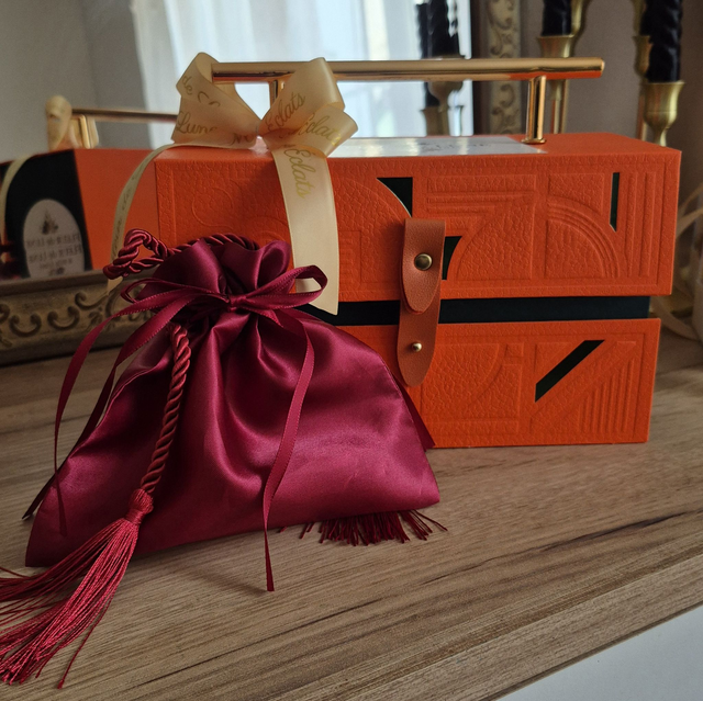 Écrin d'Hiver — Le Coffret Valise (12 Jours- Version Orange/Vert)